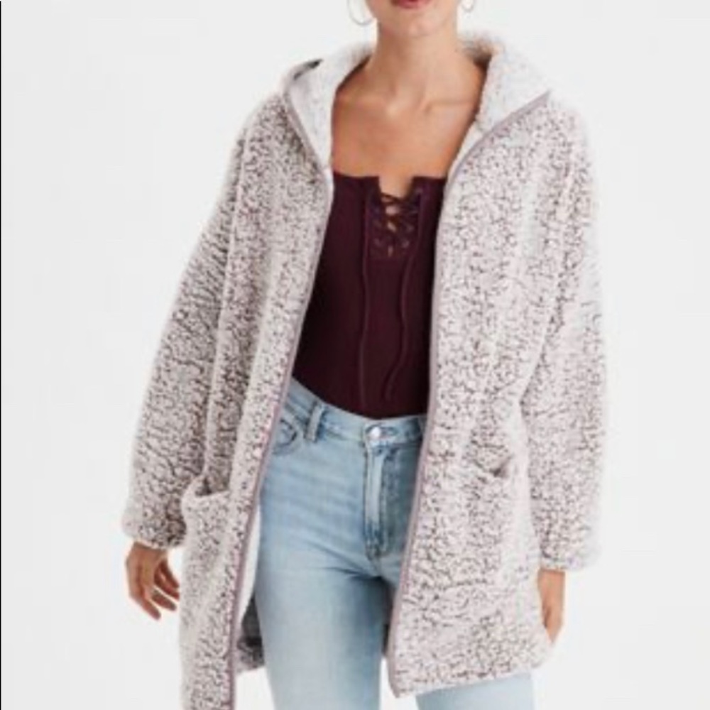 AMERICAN EAGLE Sherpa jacket